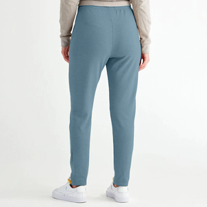 Pantalones Deportivos Casuales de Algodón para Mujer, Cintura Media, Frente Plano, Gruesos, con Bolsillo, Personalizables - Product Image 3