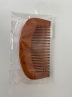 Peigne en bois laser TRK-001 pour femmes et hommes, outil de coiffage/massage personnalisé avec logo, usage domestique, noir, Allforhamam
