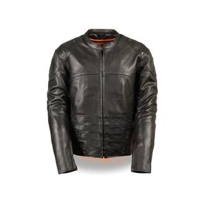 Chaqueta de cuero para hombre, moda de otoño e invierno, estilo de motocicleta, informal, 2021 - Product Image 5