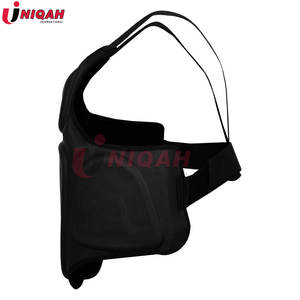 Protège-poitrine en cuir pour la boxe MMA Arts martiaux Taekwondo Training Rib Shield Body Proteccion - Product Image 3