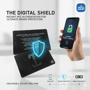 Fabricant de cartes NFC noires personnalisées, cartes de membre en plastique de haute qualité, imperméables, avec logo - Product Image 6