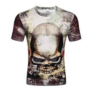 T-shirts pour hommes vierges en gros T-shirt en coton à manches courtes directement de l'usine Fournisseur OEM ODM Broderie de logo personnalisé Marque privée - Product Image 3