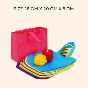 Bolso de mano de comestibles para todos los días con correas cómodas Eco Friendly Spunbond Custom Tote para promociones al por menor - Product Image 2