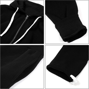 High Quality New Latest Fashion Jogging Hoodie <b>Sweatpants</b> <b>Set</b> Solid Color Hot Sale Gym Fitness Tracksuit Jogger <b>Set</b> for Unisex - Product Image 5
