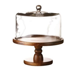 Plateau de service à trois niveaux, plateau en bois, étagère alimentaire, bonbons, support de gâteau à 3 niveaux, support de plateau de pique-nique - Product Image 4