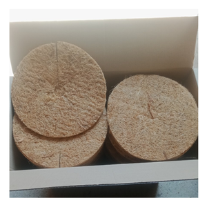Disque de coco durable Tapis de paillis Disque de coco Protecteur d'arbre Fabriqué avec de la fibre de coco pour retenir l'humidité et maintenir un jardin propre - Product Image 2