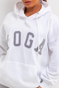 Sudadera con Capucha Oversize, Hombros Caídos, 100% Algodón, Ligera, Estilo Urbano, Impresión de Logotipo Personalizado, Servicio OEM - Product Image 3