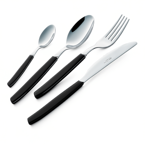 ชุดช้อนส้อมสแตนเลสโครเมียมขัดเงา 24 ชิ้น รุ่น P13BCM 432 Eme สำหรับชุดอาหารเย็น - Product Image 2