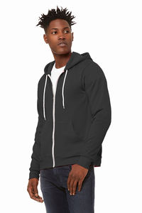 Sudadera con capucha de algodón negro para hombre al por mayor con estampado de logotipo personalizado jersey de moda de manga larga-OEM personalizado para la temporada de invierno - Product Image 2
