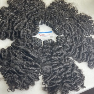 Top vapor birmano rizado 100% extensiones de cabello vietnamita crudo de buena calidad cabello humano vietnamita con precio de fábrica - Product Image 3