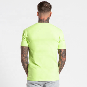 Nueva llegada Primavera Verano moda diseño 100% algodón manga corta Camiseta de gran tamaño para hombres - Product Image 4