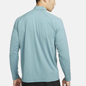 Camiseta de Manga Larga con Cuello Redondo de Poliéster Lisa con Logotipo Personalizado para Hombre y Mujer, Sublimación y Bordado en Blanco, Último Modelo 2024 - Product Image 2