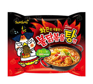 Fideos instantáneos con sabor a estofado de ramen Samyang Buldak de la mejor calidad al por mayor (145 gr) ahora disponibles en stock a granel a precio asequible - Product Image 1