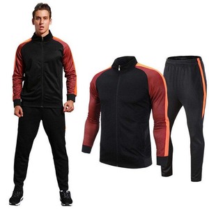 Conjunto Deportivo para Hombre, Ideal para Entrenamiento de Fútbol y Ejercicio, Pantalones y Chaqueta para Correr, 100% Poliéster - Product Image 5