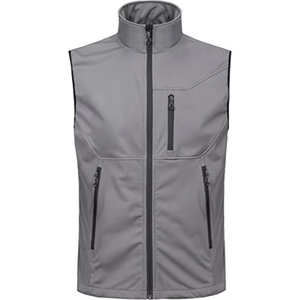 Chaleco sin mangas para motocicleta de invierno a prueba de viento para hombre, chaqueta Softshell personalizada, viajes, senderismo, correr, soporte de Golf, logotipo personalizado 2025 - Product Image 1