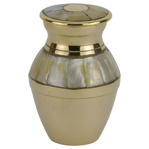 Meilleures ventes Urnes funéraires en feutre de sécurité à gravure fine nickelée lavande pour adultes - Product Image 3