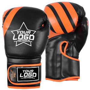 ถุงมือชกมวยมืออาชีพขนาด8ออนซ์/10ออนซ์/12ออนซ์/14ออนซ์/16ออนซ์ขายส่ง - Product Image 2