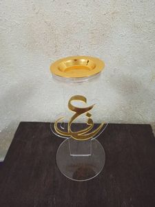 Quemador de incienso ecológico religioso hecho en madera árabe indio hecho a mano Mesa decorativa de lujo para el hogar - Product Image 5