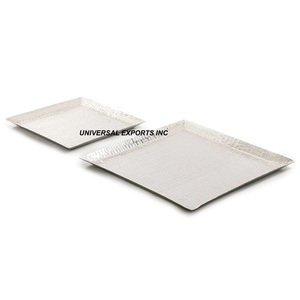 Juego cuadrado de dos bandejas de chocolate Recién llegado Plato de chocolate hecho a mano Tamaño personalizado Nueva bandeja de chocolate - Product Image 1