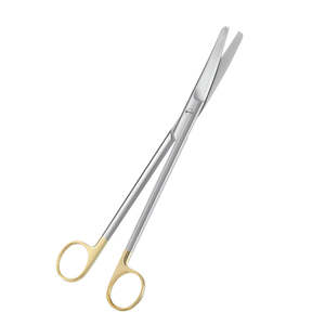 Tijeras de Disección Uterina de Acero, Curvas y con Punta Roma, 230 mm (9 Pulgadas), Certificación CE de SurgiRight - Product Image 5