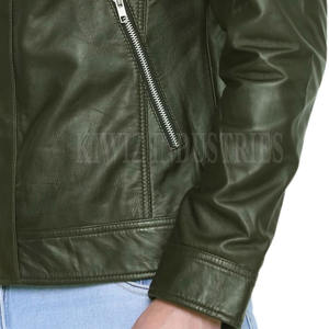 Chaquetas de moda cómodas a la venta, chaquetas de cuero personalizadas de buena calidad, chaqueta de cuero de invierno para hombre 2024 - Product Image 6