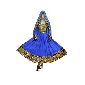 Robe traditionnelle africaine de couleur blanche pour mariage, robe de fiançailles de la Culture Pashtun pour femmes - Product Image 1