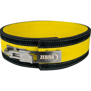 Heavy Duty hecho a medida nuevo diseño gimnasio Fitness entrenamiento potencia levantamiento de pesas palanca de cuero de vaca cinturón de levantamiento de pesas para hombres y mujeres - Product Image 1