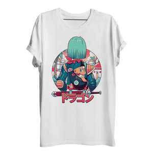 T-shirt Dragon Ball Warrior en tissu jersey polyester - Product Image 1