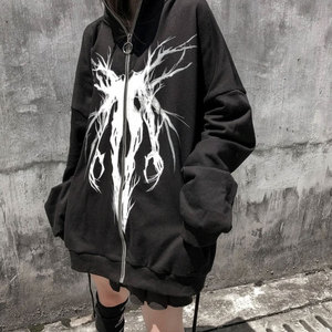 Sudadera con Capucha Completa de Alta Calidad, con Cremallera, 100% Algodón, Impermeable, Transpirable, Estilo Casual Juvenil para Invierno, Nuevo Estilo para Hombre - Product Image 2