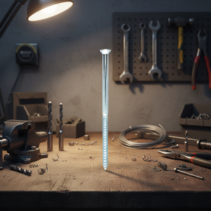 PDC Carbon Steel Countersunk Wood Screw Phillips <b>Drive</b> Coarse Thread Partial Thread Sharp Point Black Oxide Metric-Inch Class 4 - Product Image 1