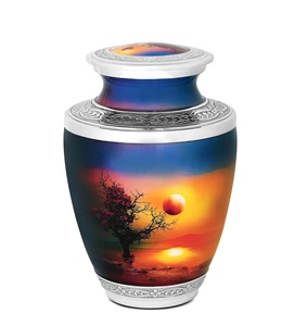Tree of Life Handcrafted Cremation <b>Keepsake</b> Urn for <b>Ashes</b> Metal Urn for Human <b>Ashes</b> Luxury Urns for Adult <b>Ashes</b> Custom Size - Product Image 5