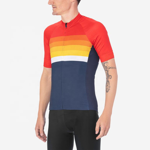 Maillot de vélo respirant à manches courtes de haute qualité avec poches arrière Maillot de cyclisme - Product Image 2