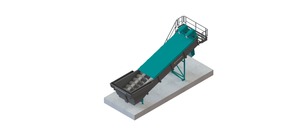 CWS-75 Rondelle de sable à vis Constmach Rondelle en spirale longue durée avec composants du noyau de la pompe à engrenages Capacité de 25 à 45 t/h Garantie de 2 ans - Product Image 3