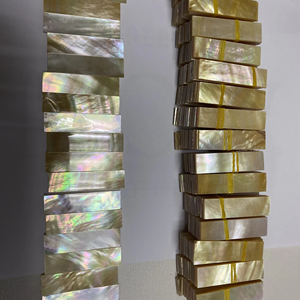 Pièces de nacre sélectionnées avec de superbes motifs naturels, idéales pour l'incrustation de meubles et les accessoires - Product Image 1