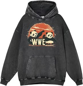 Sudaderas con Capucha de Invierno Personalizadas para Hombre, de Poliéster/Algodón, con Cierre, Corte Regular, Estilo Urbano, Vintage, Lavado Ácido, Desgastado, Serigrafiado - Product Image 3