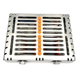 Kit de chirurgie buccale orthodontique internationale Dogmatic, acier inoxydable, source d'alimentation manuelle, ensemble standard dentaire périostique pour - Product Image 2