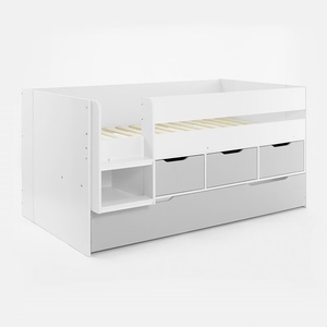 Adultes et enfants Cabine basse avec <span class=keywords><strong>lit</strong></span> <span class=keywords><strong>gigogne</strong></span> Produit en bois - Product Image 5