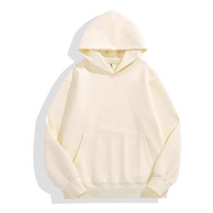 Sweat à capuche pour homme de haute qualité, coupe classique, en molleton épais French Terry, personnalisable, lourd, imprimé, pour l'hiver, style streetwear, service OEM - Product Image 5