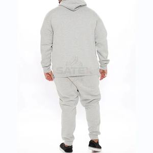 Jersey de 2 piezas para hombre, conjuntos de Sudadera con capucha, venta al por mayor, ropa de invierno de lana, chándal de talla grande transpirable estampado para hombre - Product Image 5