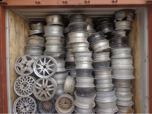 Déchets d'aluminium 99,99 %, jantes de voiture en alliage durable, extrusion de haute qualité, exportation vers l'Inde, les États-Unis - Product Image 5