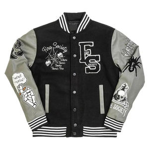 Chaqueta Deportiva Varsity Personalizada para Hombre de Alta Calidad al Por Mayor, al Mejor Precio - Product Image 4