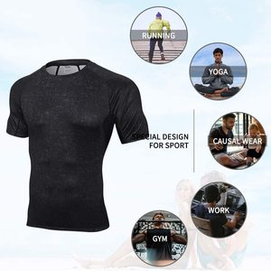 Logo personnalisé Gym Workout Rapide Blanc Muscle drifit T Chemise Pour Hommes - Product Image 4