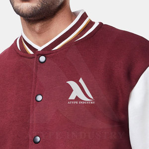 Veste Letterman à quantité minimale de commande basse pour hommes veste d'hiver Letterman à usage extérieur veste d'hiver Letterman à logo personnalisé décontracté - Product Image 6