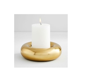 Brass Material Golden Polish Shinny Table Top Candle <b>Holder</b> Home Decor Best Selling Christmas <b>Tealight</b> <b>Holder</b> - Product Image 6