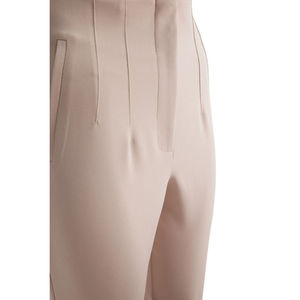 Pantalones de Vestir Clásicos de Pierna Ancha y Cintura Media para Mujer, Ideales para la Oficina - Product Image 2