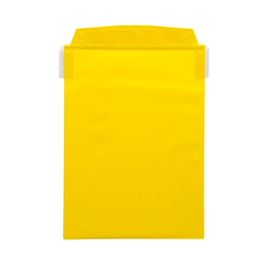 Portadocumenti con flap protettivo, da appendere, DIN A4 verticale, Giallo, 10 pz. / Confezione.- SD019-04 - Product Image 1