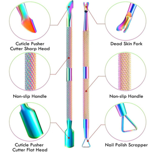 กรรไกรตัดหนังสำหรับเล็บมือและเล็บเท้าปลายแหลมทำจากสเตนเลสสตีลคุณภาพสูงสำหรับมืออาชีพ - Product Image 3