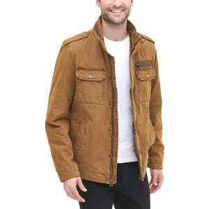 Chaqueta Vaquera para Hombre, Nueva Colección, Alta Calidad, Lona Personalizada, Estilo Casual de Invierno, Cuello Alto, Fabricación de Alta Gama - Product Image 1