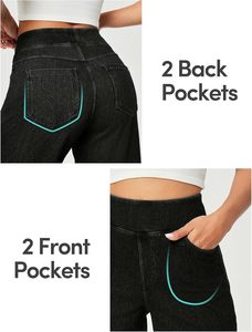 OEM 2025 Venta caliente de algodón transpirable moda mujer Pantalones Casual Cargo mujeres pantalones de mezclilla mujeres pantalones de pierna ancha Jeans - Product Image 6
