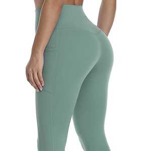 Ropa deportiva de buena calidad personalizada en diferentes tamaños, mallas para mujer hechas en Pakistán, mallas de algodón 100% de alta calidad para mujer - Product Image 1